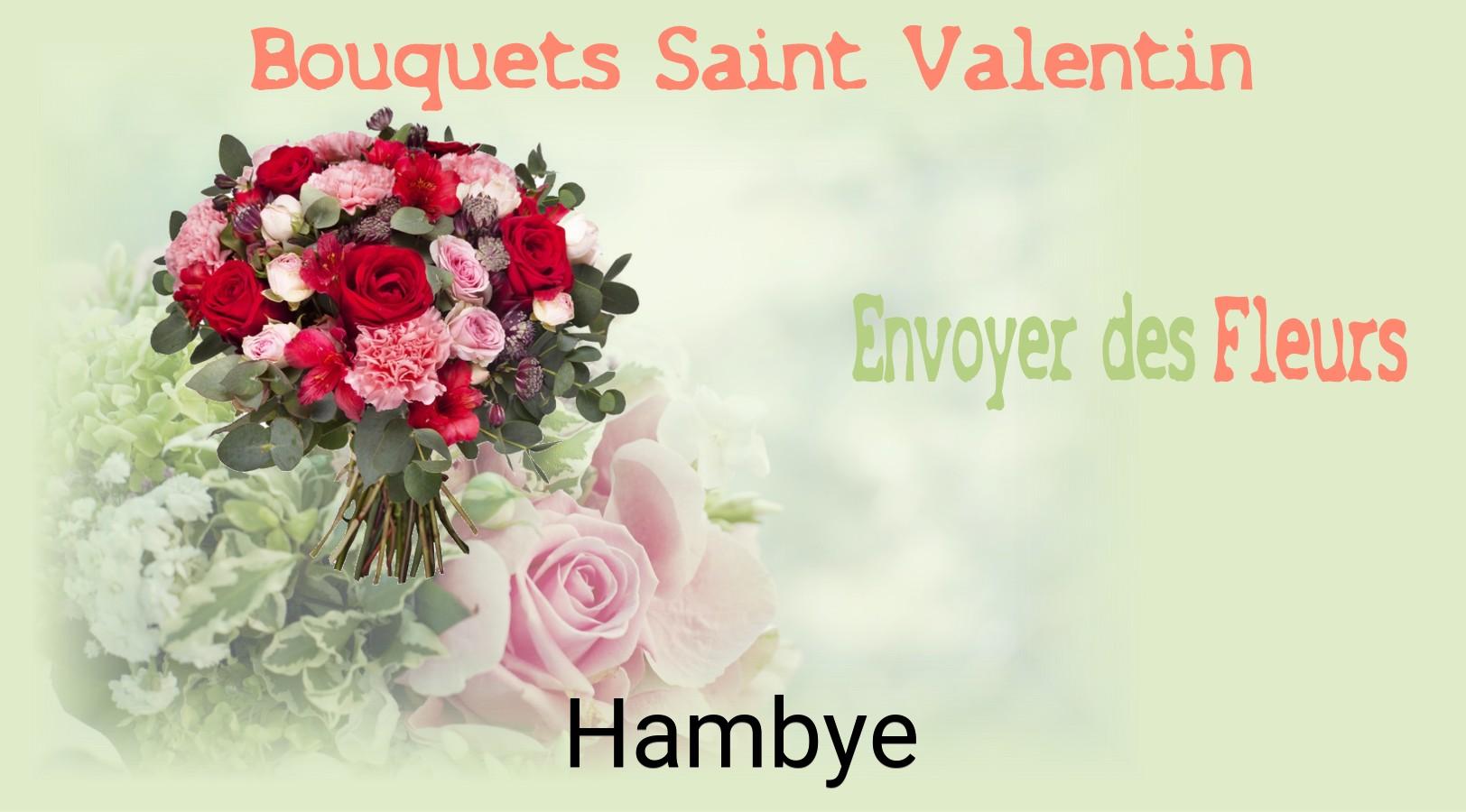 Roses de Saint-Valentin livrées à Hambye